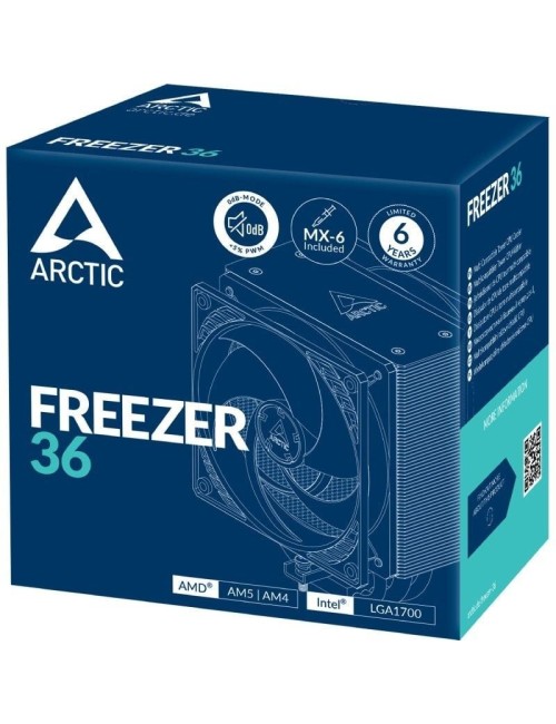 Ventilador con Disipador Arctic Freezer 36/ 12cm