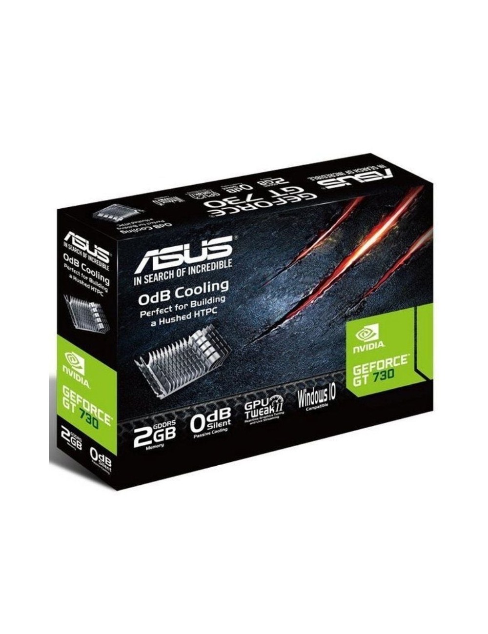 Tarjeta Gráfica Asus GeForce GT 730/ 2GB GDDR5