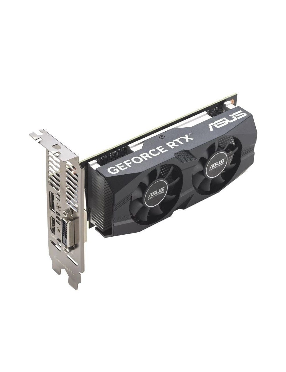 Tarjeta Gráfica Asus GeForce RTX 3050 LP BRK OC Edition/ 6GB GDDR6/ Compatible con Perfil Bajo