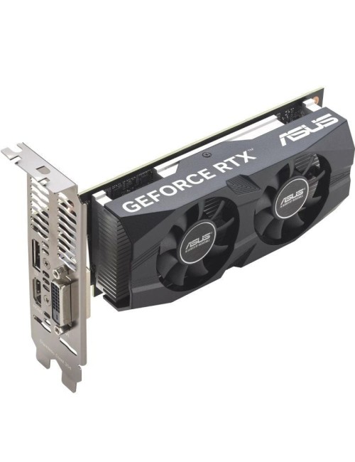 Tarjeta Gráfica Asus GeForce RTX 3050 LP BRK OC Edition/ 6GB GDDR6/ Compatible con Perfil Bajo