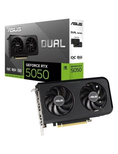 Tarjeta Gráfica Asus Dual GeForce RTX 5050 OC/ 8GB GDDR6