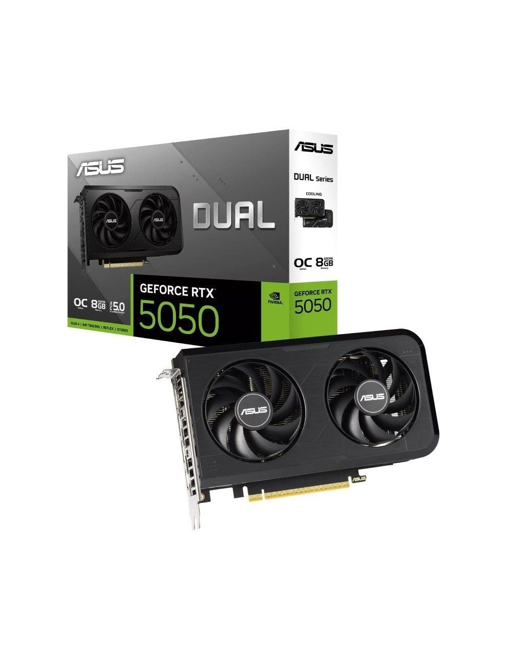 Tarjeta Gráfica Asus Dual GeForce RTX 5050 OC/ 8GB GDDR6