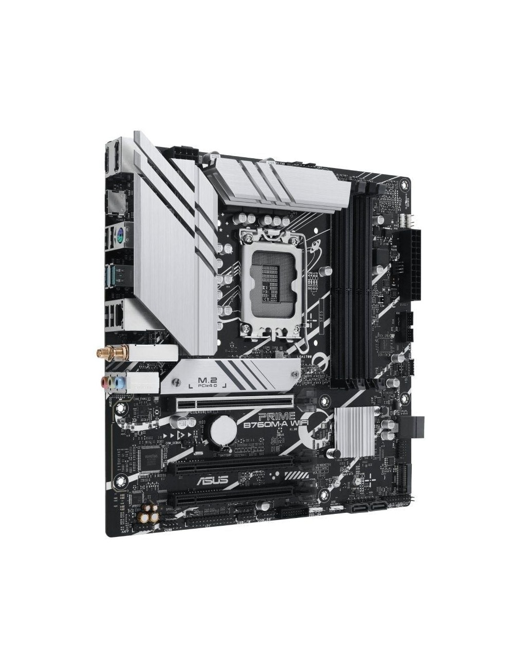 Placa Base Asus Prime B760M-A WIFI Socket 1700/ DDR5/ PCIe 4.0/ Micro ATX