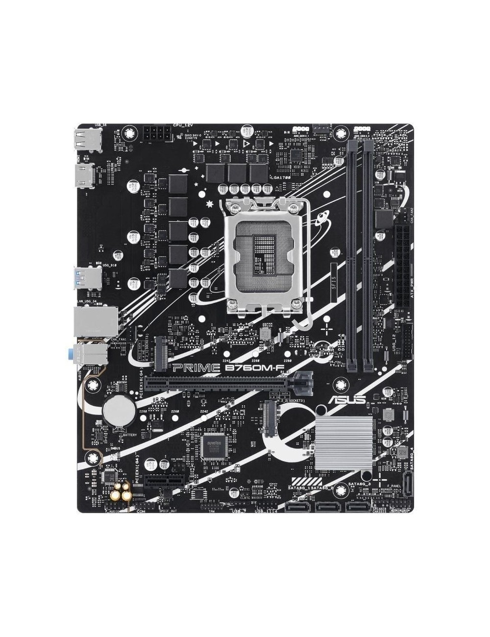 Placa Base Asus Prime B760M-F Socket 1700/ DDR5/ PCIe 4.0/ Micro ATX