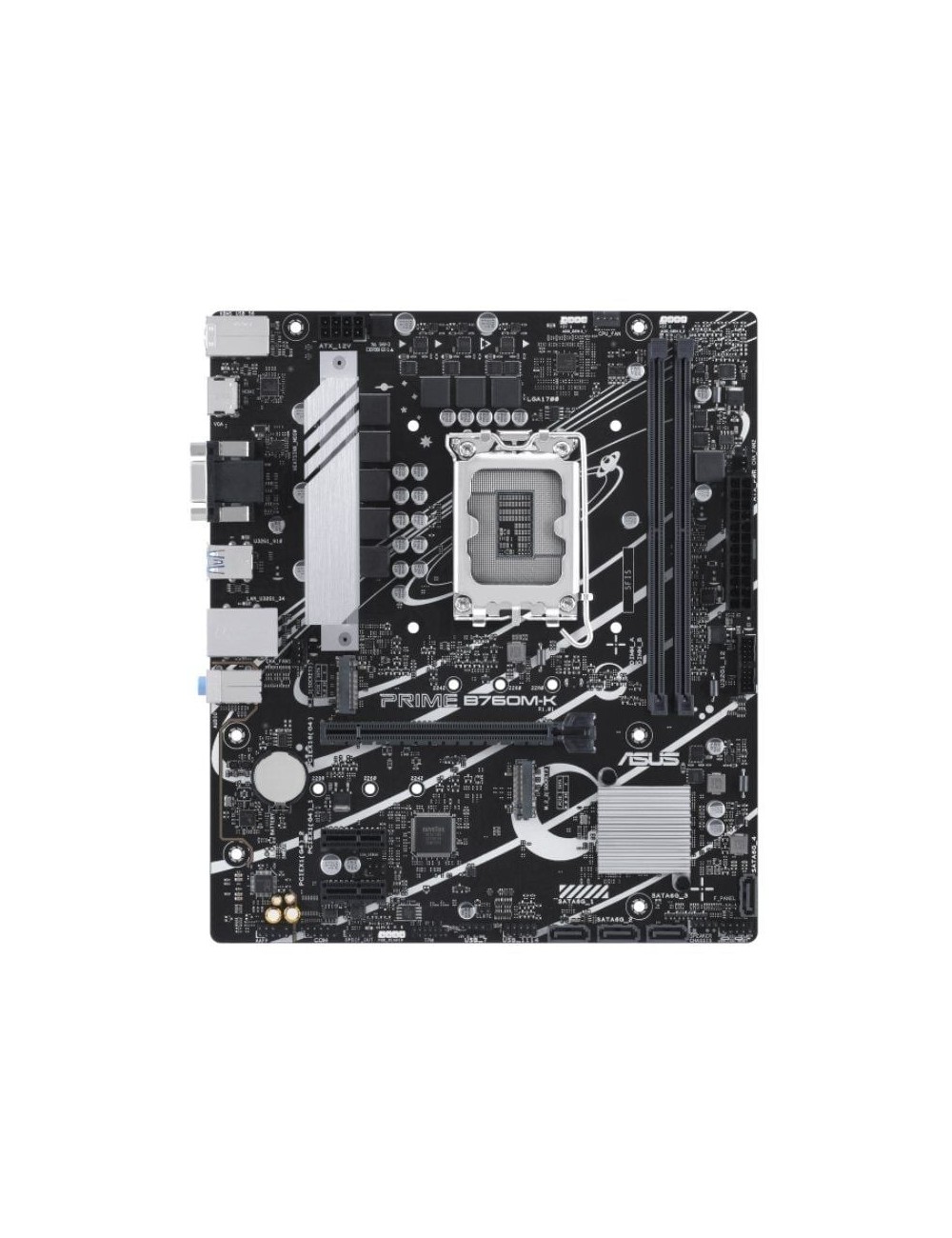 Placa Base Asus Prime B760M-K Socket 1700/ DDR5/ PCIe 4.0/ Micro ATX