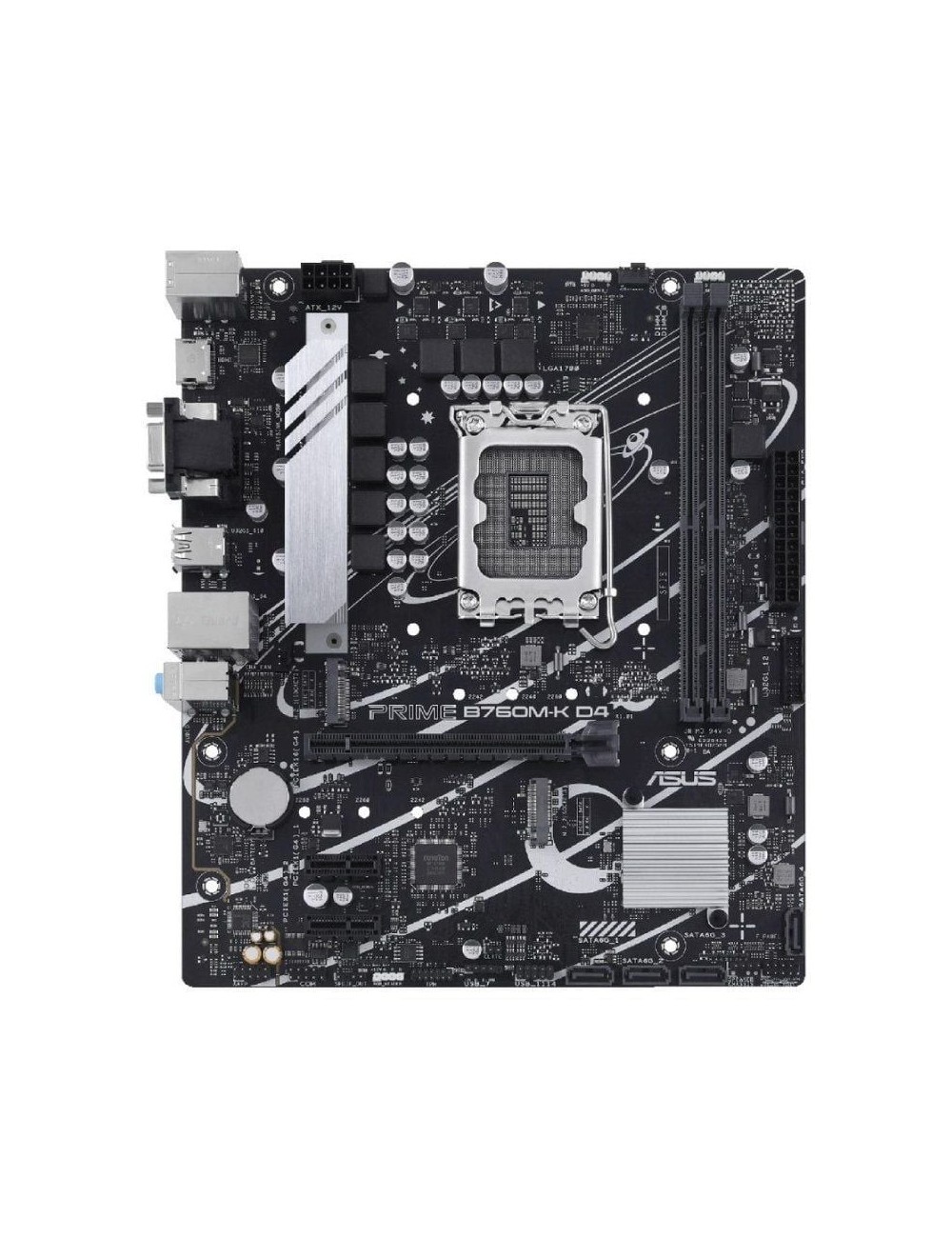 Placa Base Asus Prime B760M-K D4 Socket 1700/ DDR4/ PCIe 4.0/ Micro ATX