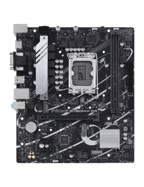 Placa Base Asus Prime B760M-K D4 Socket 1700/ DDR4/ PCIe 4.0/ Micro ATX