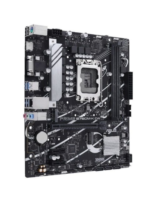 Placa Base Asus Prime B760M-K D4 Socket 1700/ DDR4/ PCIe 4.0/ Micro ATX
