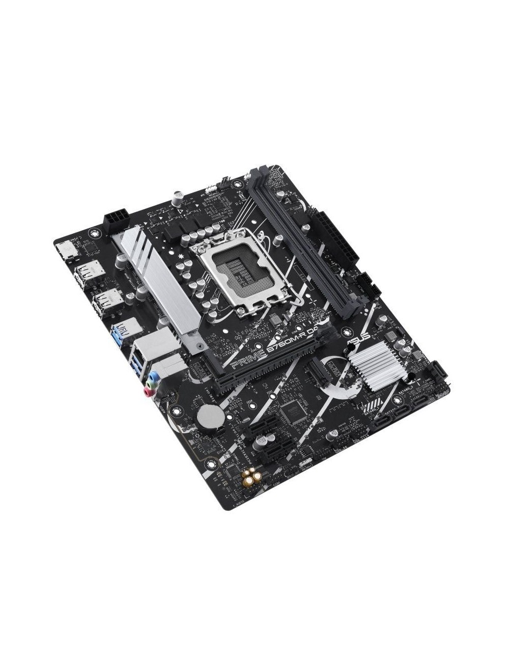 Placa Base Asus Prime B760M-R D4 Socket 1700/ DDR4/ PCIe 4.0/ Micro ATX