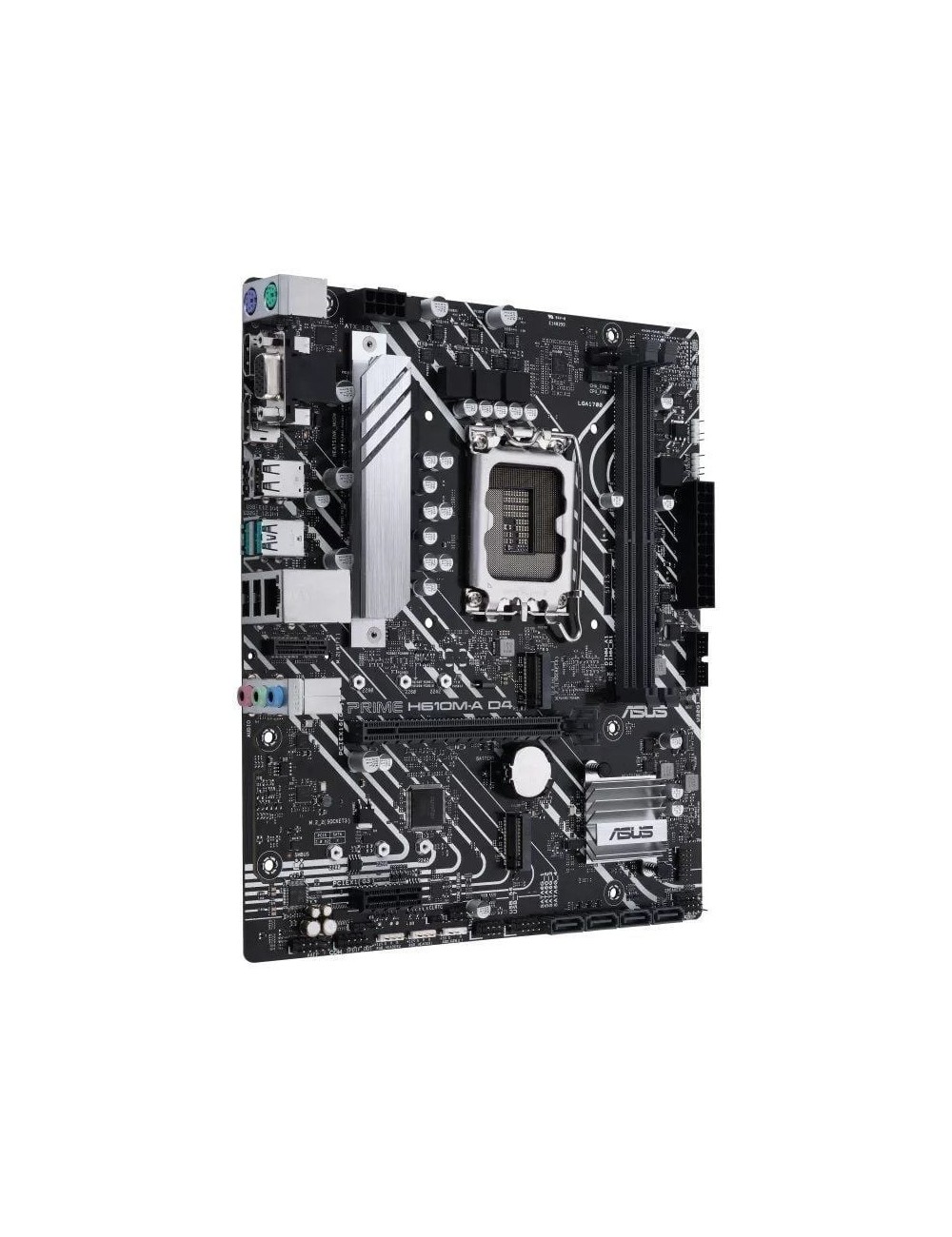 Placa Base Asus Prime H610M-A D4-CSM/ Socket 1700/ DDR4/ PCIe 4.0/ Micro ATX