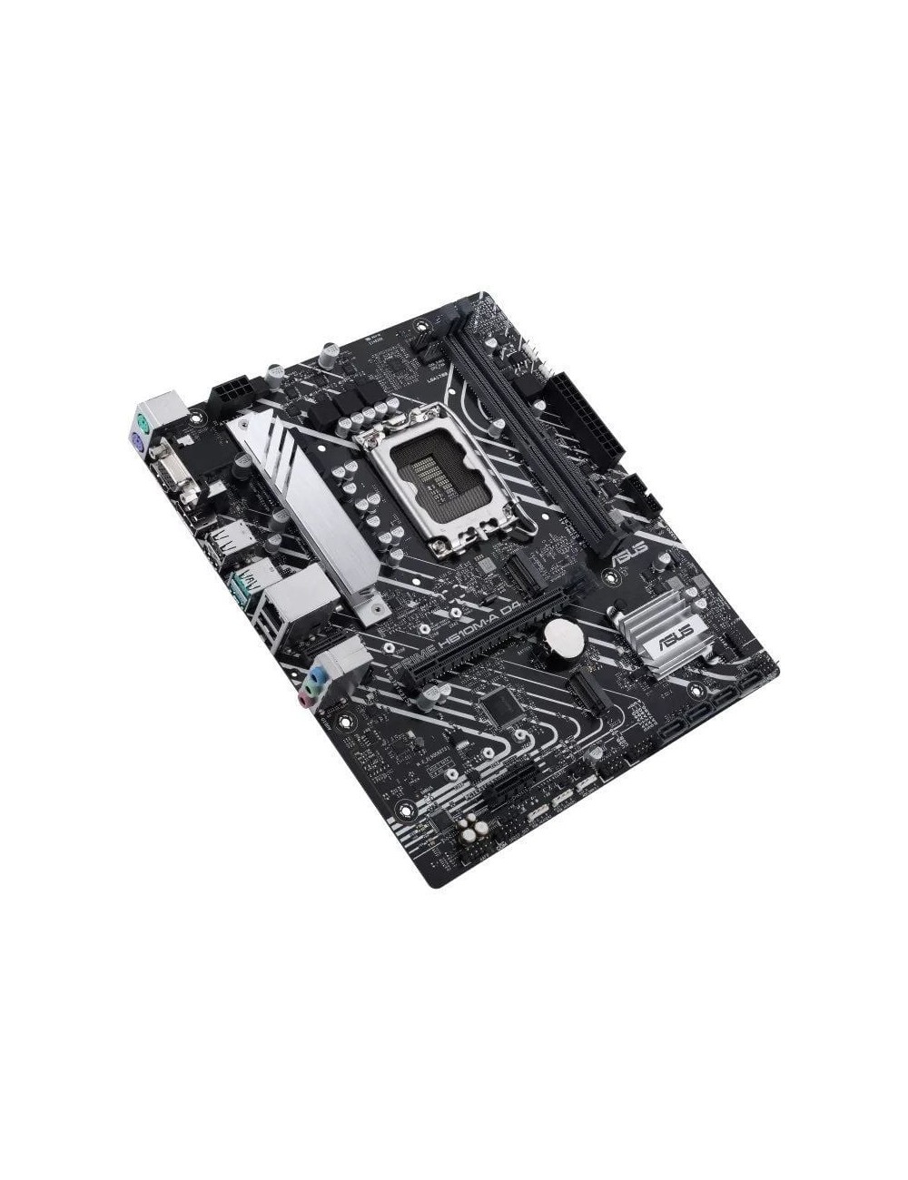 Placa Base Asus Prime H610M-A D4-CSM/ Socket 1700/ DDR4/ PCIe 4.0/ Micro ATX