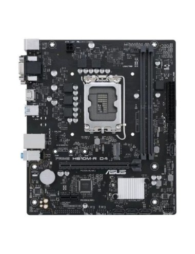 Placa Base Asus Prime H610M-R D4 Socket 1700/ DDR4/ PCIe 4.0/ Micro ATX/ Bulk