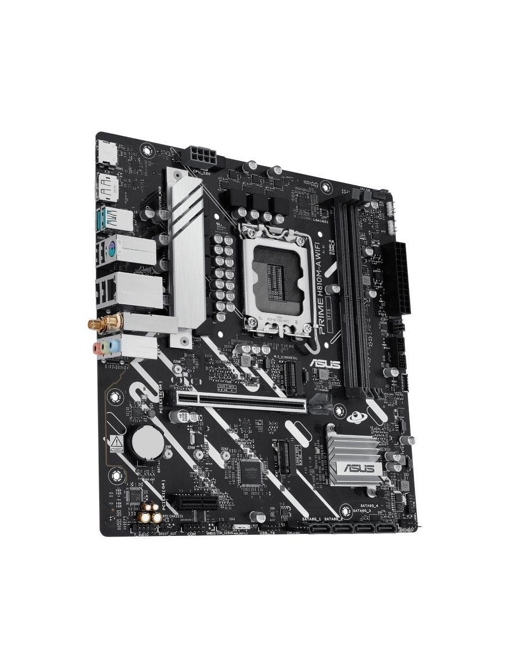 Placa Base Asus Prime H810M-A WIFI Socket 1851/ DDR5/ PCIe 4.0/ Micro ATX
