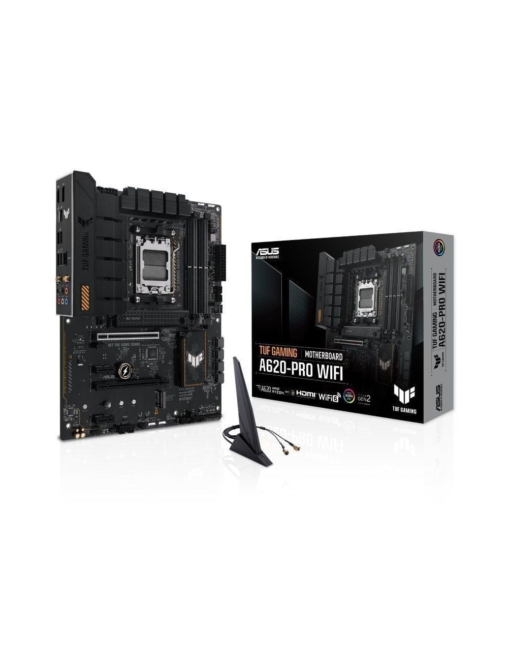 Placa Base Asus TUF GAMING A620-PRO WIFI Socket AM5/ DDR5/ PCIe 4.0