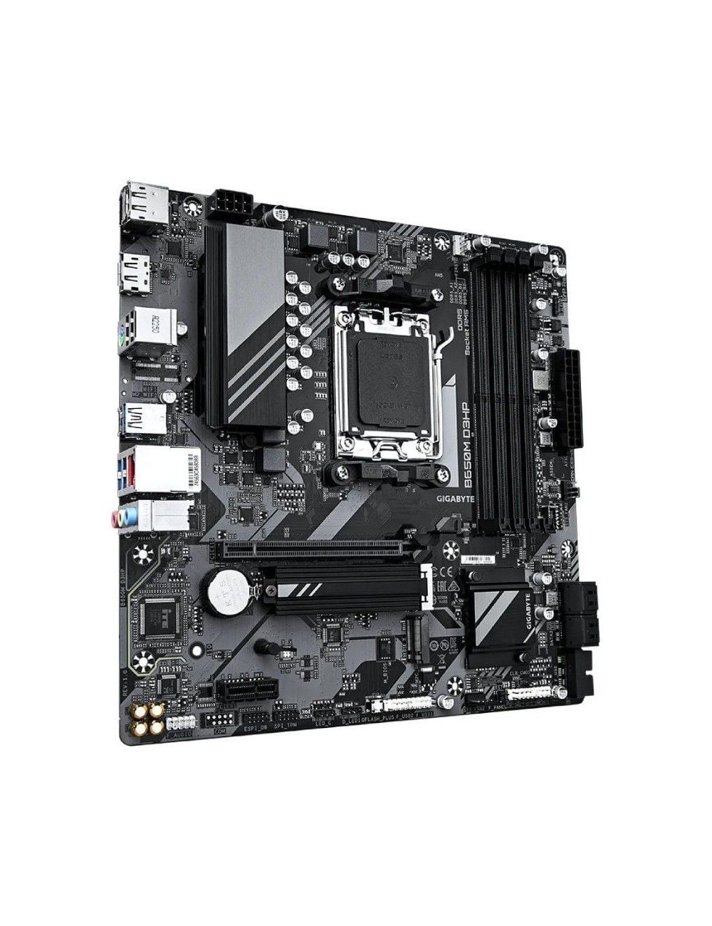 Placa Base Gigabyte B650M D3HP Socket AM5/ DDR5/ PCIe 4.0/ Micro ATX