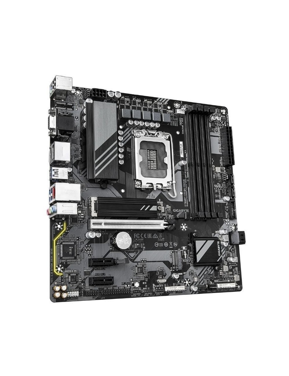 Placa Base Gigabyte B760M DS3H GEN5 Socket 1700/ DDR5/ PCIe 5.0/ Micro ATX