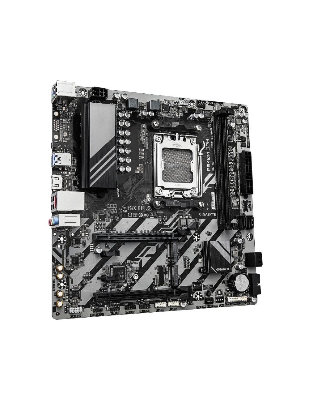 Placa Base Gigabyte B840M D2H Socket AM5/ DDR5/ PCIe 4.0/ Micro ATX