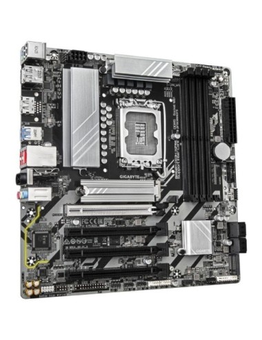 Placa Base Gigabyte B860M DS3H WIFI6E Socket 1851/ DDR5/ PCIe 5.0/ Micro ATX