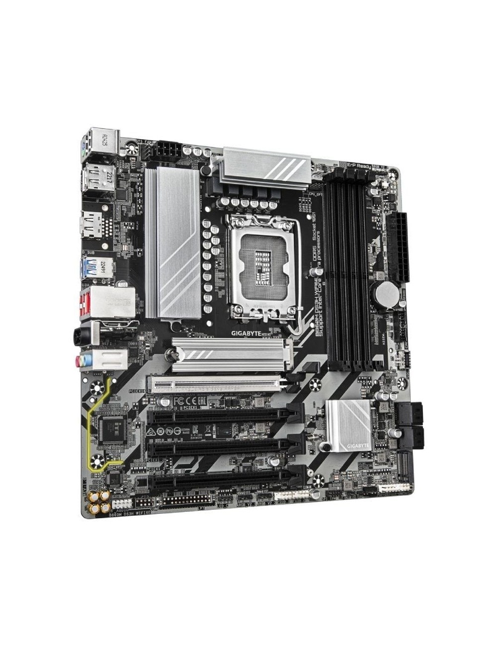 Placa Base Gigabyte B860M DS3H WIFI6E Socket 1851/ DDR5/ PCIe 5.0/ Micro ATX