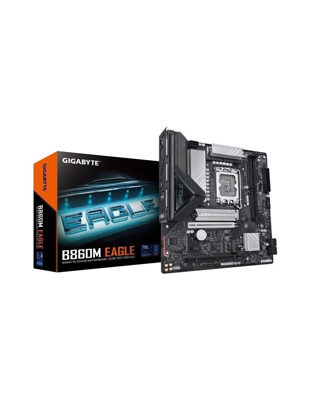 Placa Base Gigabyte B860M EAGLE Socket 1851/ DDR5/ PCIe 5.0/ Micro ATX