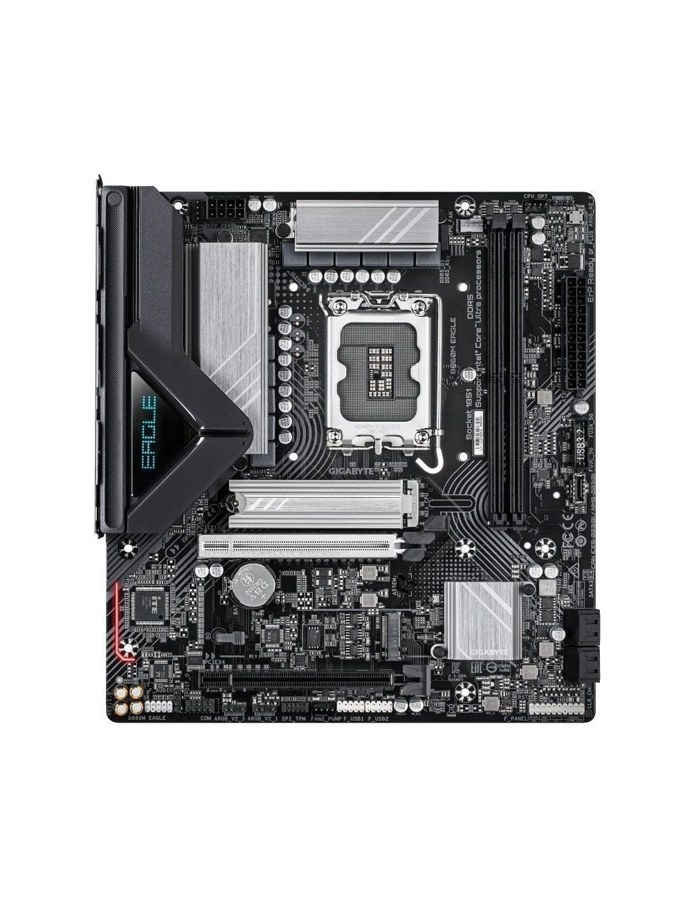 Placa Base Gigabyte B860M EAGLE Socket 1851/ DDR5/ PCIe 5.0/ Micro ATX