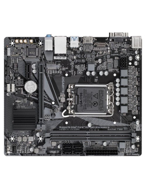 Placa Base Gigabyte H610M H V3 DDR4 Socket 1700/ DDR4/ PCIe 4.0/ Micro ATX