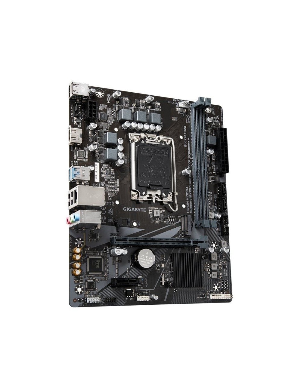Placa Base Gigabyte H610M K DDR4 Socket 1700/ DDR4/ PCIe 4.0/ Micro ATX