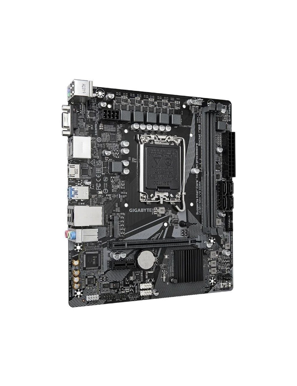Placa Base Gigabyte H610M S2H V3 DDR4 Socket 1700/ DDR4/ PCIe 4.0/ Micro ATX