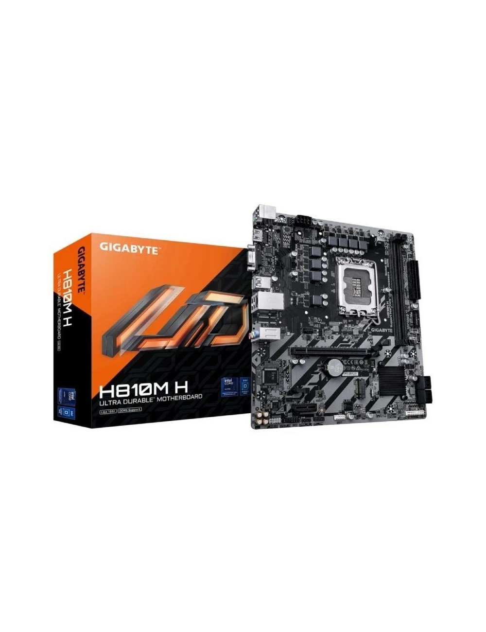 Placa Base Gigabyte H810M H Socket 1851/ DDR5/ PCIe 4.0/ Micro ATX