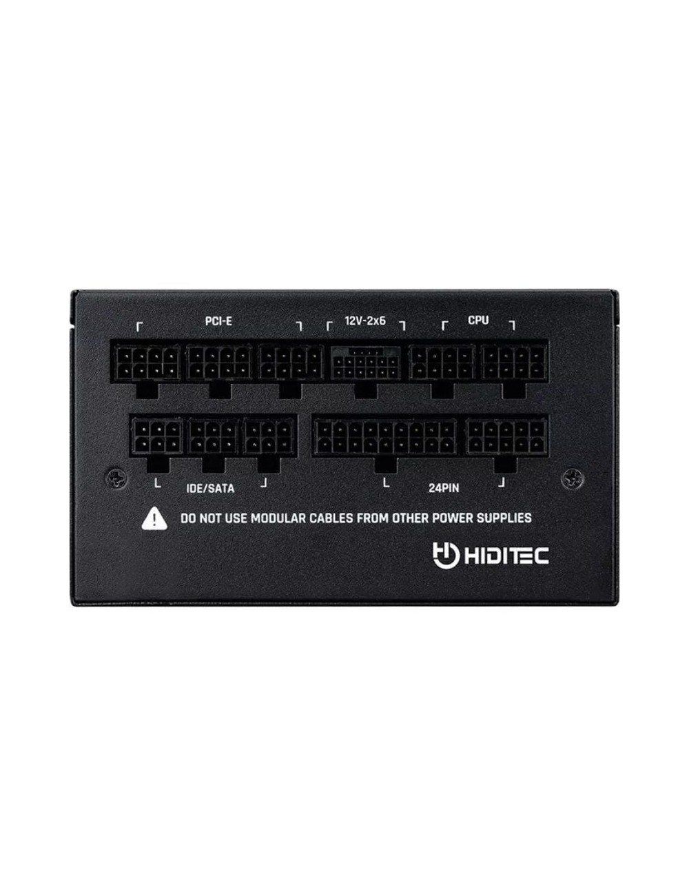 Fuente de Alimentación Hiditec GDX1050 V3/ 1050W/ Ventilador 14cm/ ATX 3.1/ PCIe 5.1/ 80 Plus Gold