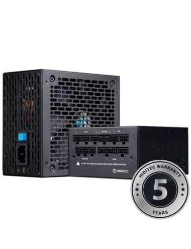 Fuente de Alimentación Hiditec GDX850 V3/ 850W/ Ventilador 14cm/ ATX 3.1/ PCIe 5.1/ 80 Plus Gold