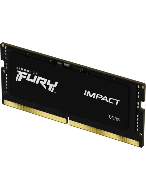 Memoria RAM Kingston FURY Impact 16GB/ DDR5/ 5600MHz/ 1.1V/ CL40/ SODIMM