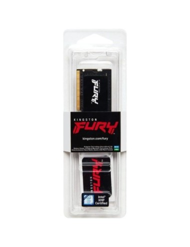 Memoria RAM Kingston FURY Impact 16GB/ DDR5/ 5600MHz/ 1.1V/ CL40/ SODIMM