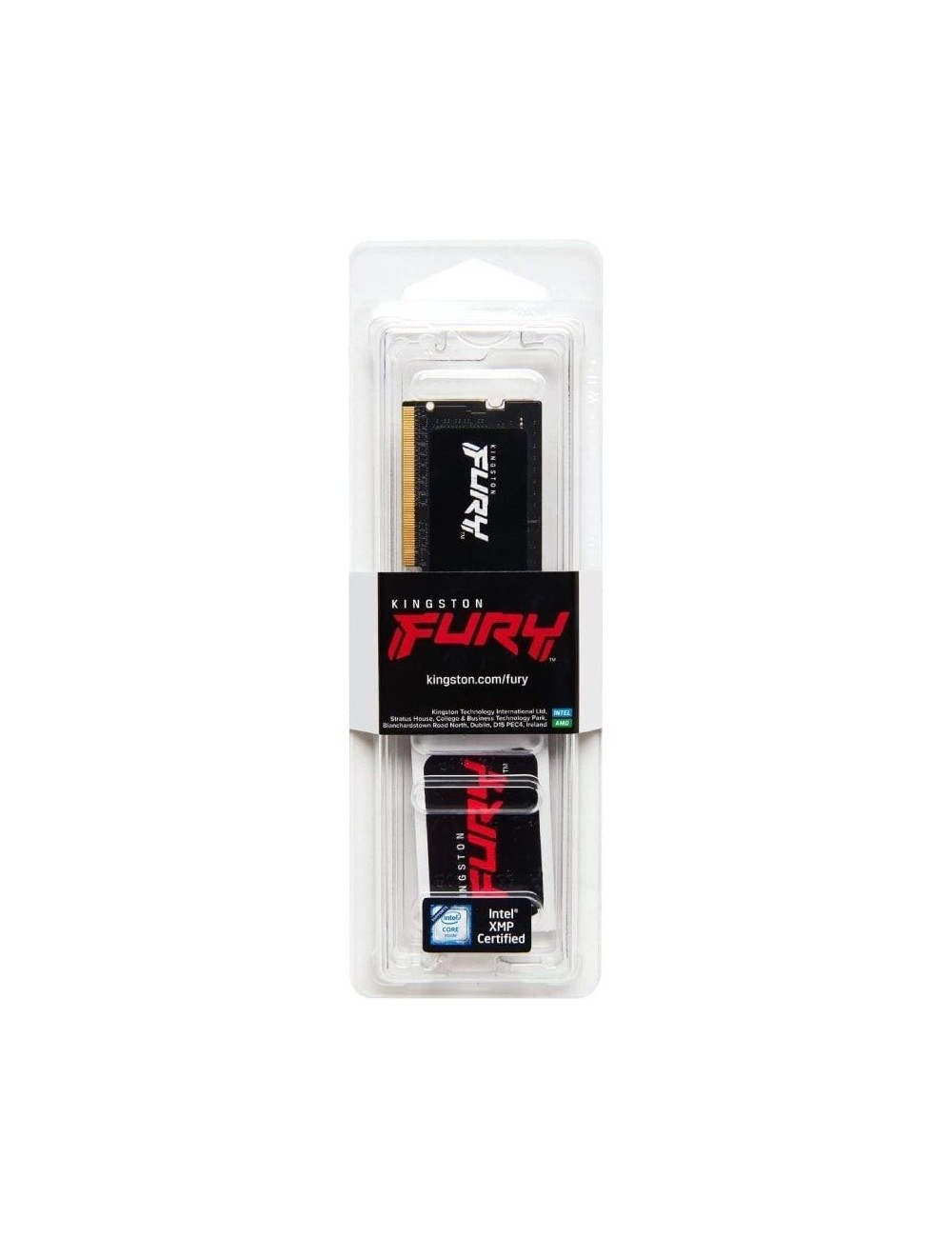 Memoria RAM Kingston FURY Impact 16GB/ DDR5/ 5600MHz/ 1.1V/ CL40/ SODIMM