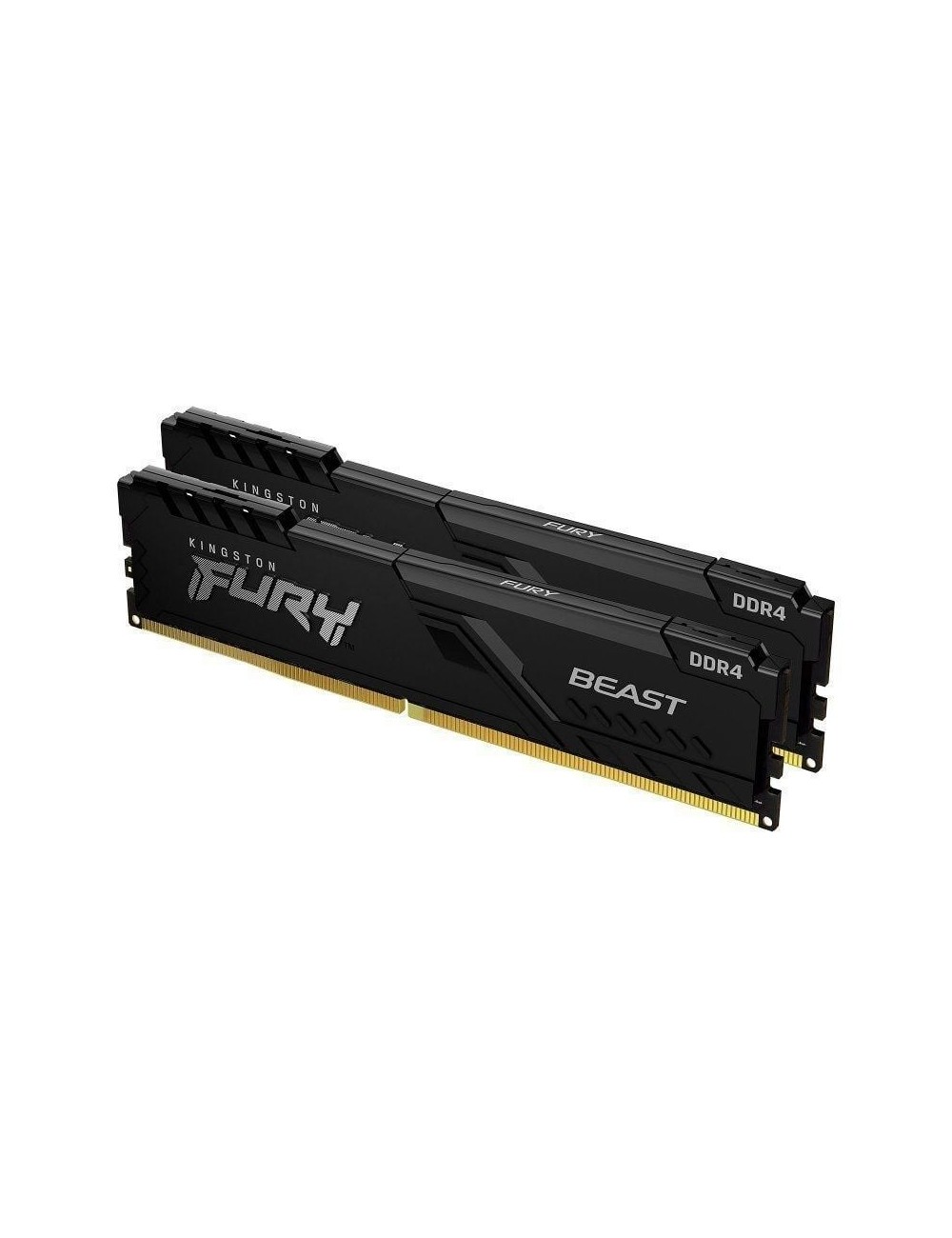 Memoria RAM Kingston FURY Beast 2 x 16GB/ DDR4/ 3600MHz/ 1.35V/ CL18/ DIMM