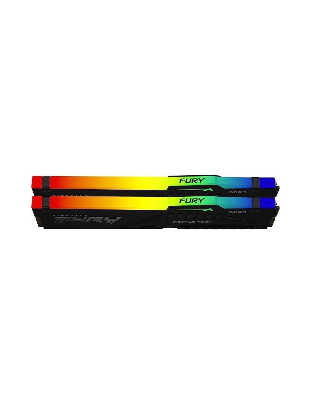 Memoria RAM Kingston FURY Beast RGB 2 x 16GB/ DDR5/ 5600MHz/ 1.25V/ CL36/ DIMM