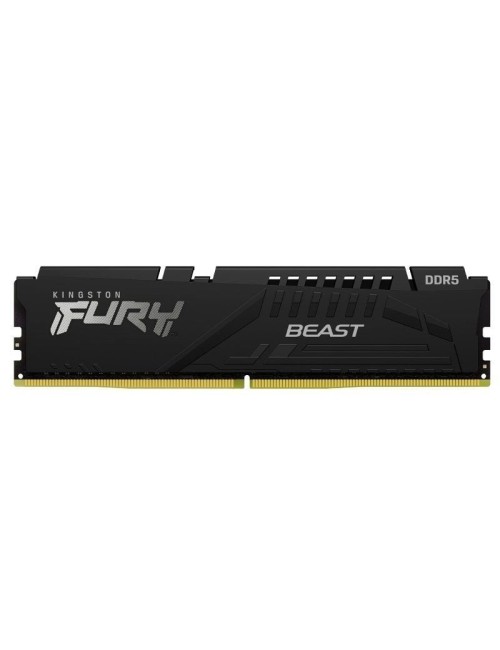 Memoria RAM Kingston FURY Beast 8GB/ DDR5/ 6000MHz/ 1.35V/ CL36/ DIMM
