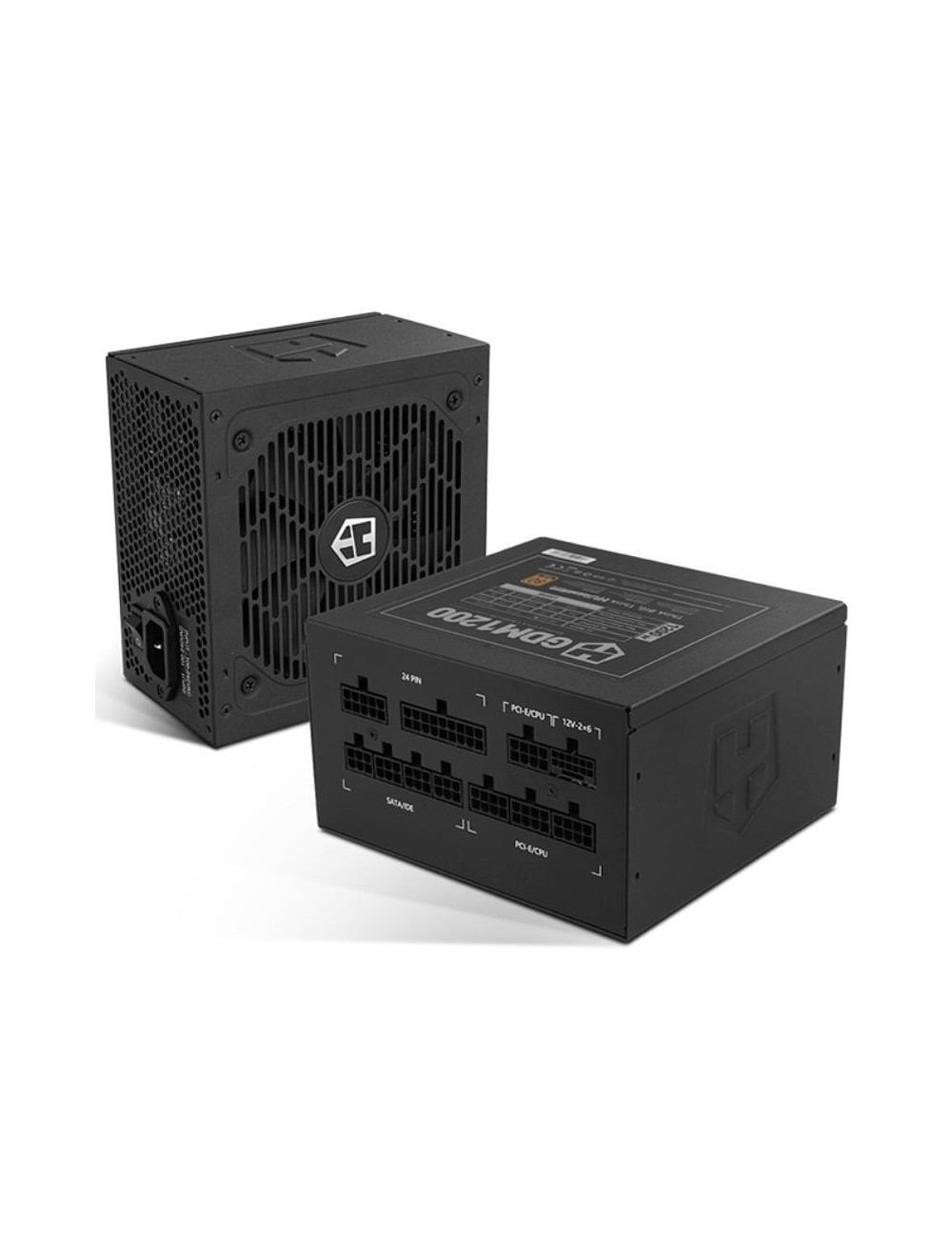 Fuente de Alimentación Nox Hummer GDM/ 1200W/ Ventilador 12cm/ ATX 3.1/ PCIe 5.1/ 80 Plus Gold