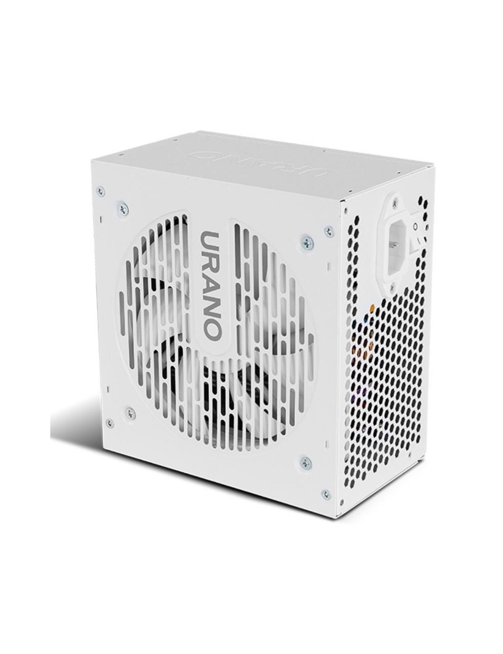 Fuente de Alimentación Nox Hummer Urano Pro White/ 550W/ Ventilador 12cm/ 80 Plus Bronze/ Blanca