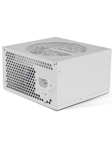 Fuente de Alimentación Nox Hummer Urano Pro White/ 650W/ Ventilador 12cm/ 80 Plus Bronze/ Blanca