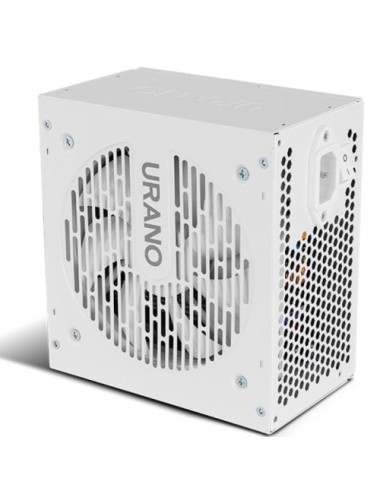 Fuente de Alimentación Nox Hummer Urano Pro White/ 650W/ Ventilador 12cm/ 80 Plus Bronze/ Blanca