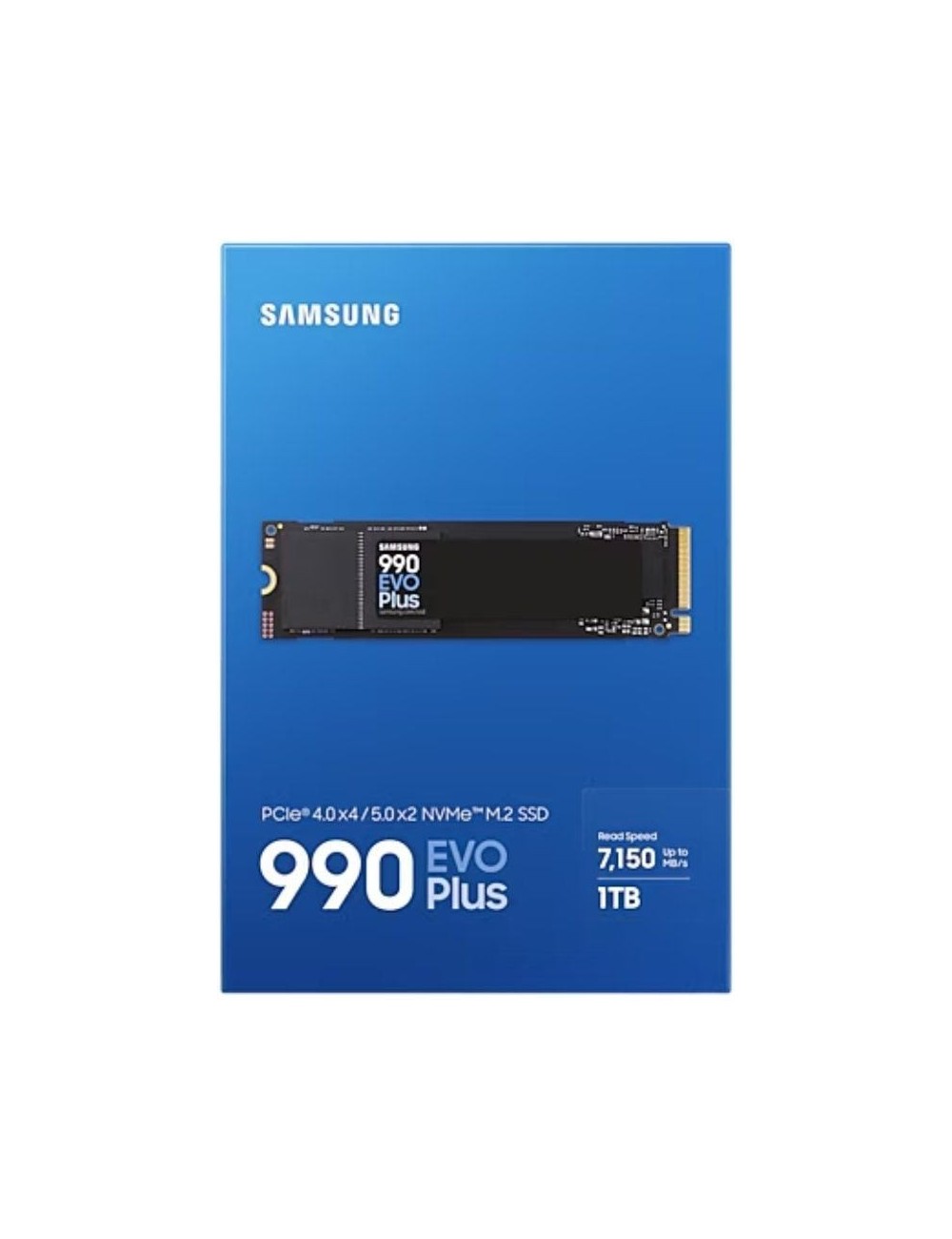 Disco SSD Samsung 990 EVO Plus 1TB/ M.2 2280 PCIe Gen5/ Compatible con PS5 y PC/ Full Capacity
