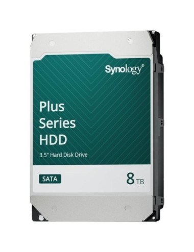 Disco Duro Synology Plus HAT3320 8TB/ 3.5'/ SATA III/ 281MB