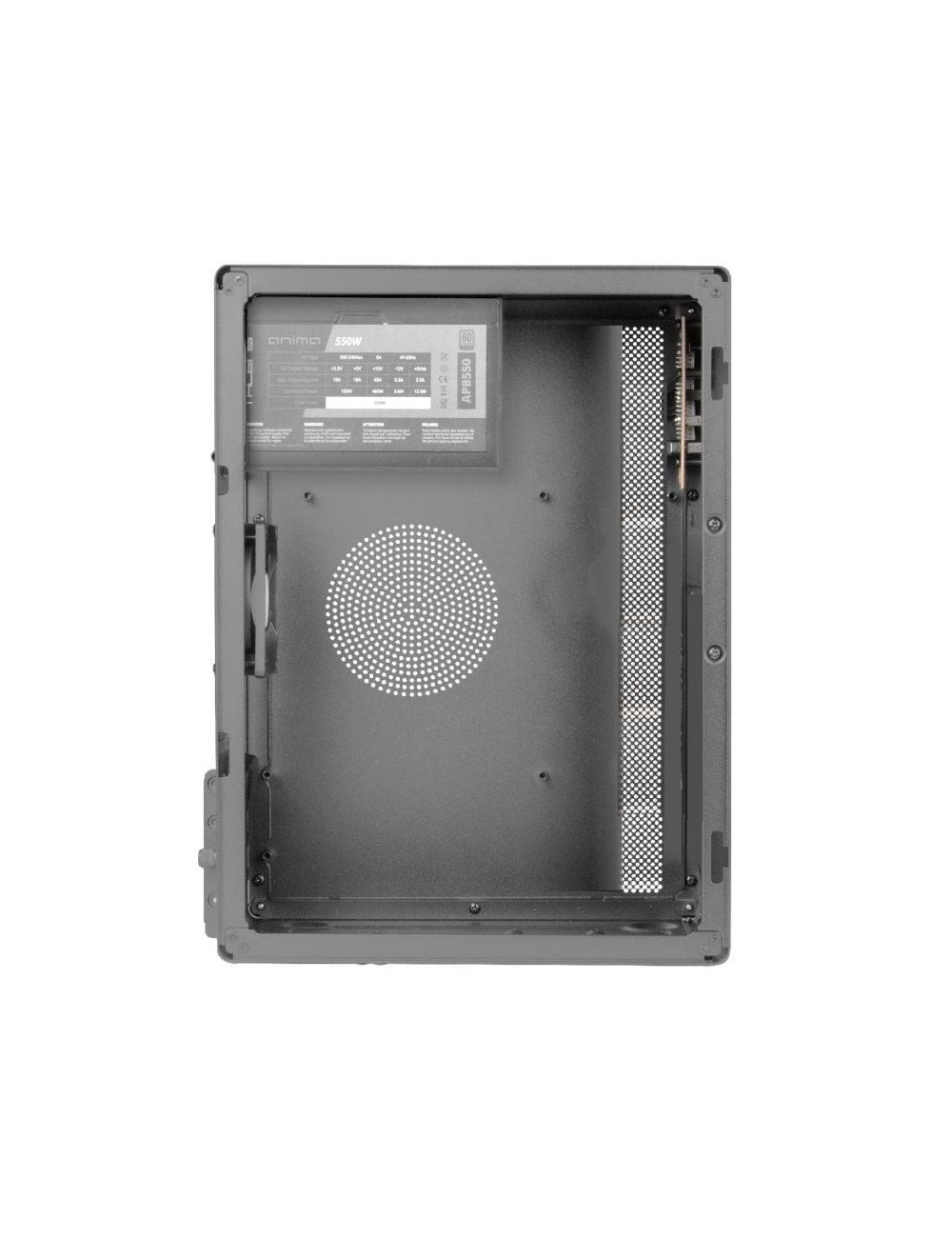 Caja Minitorre Tacens NOVAX550BR con Fuente 550W 80 Plus Bronze