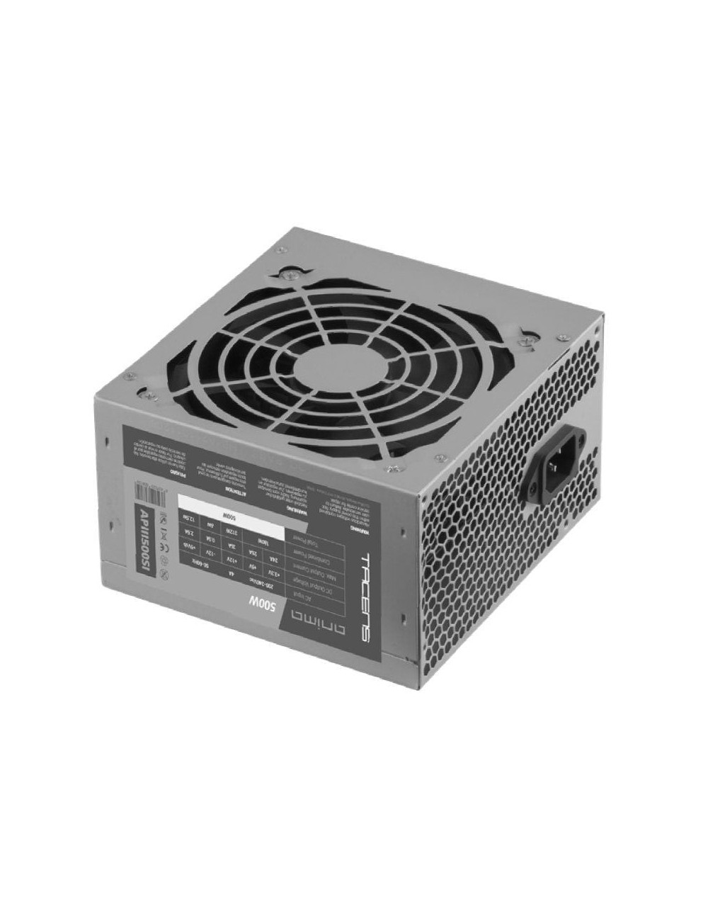 Fuente de Alimentación Anima APIII500SI BULK Edition/ 500W/ Ventilador 12cm