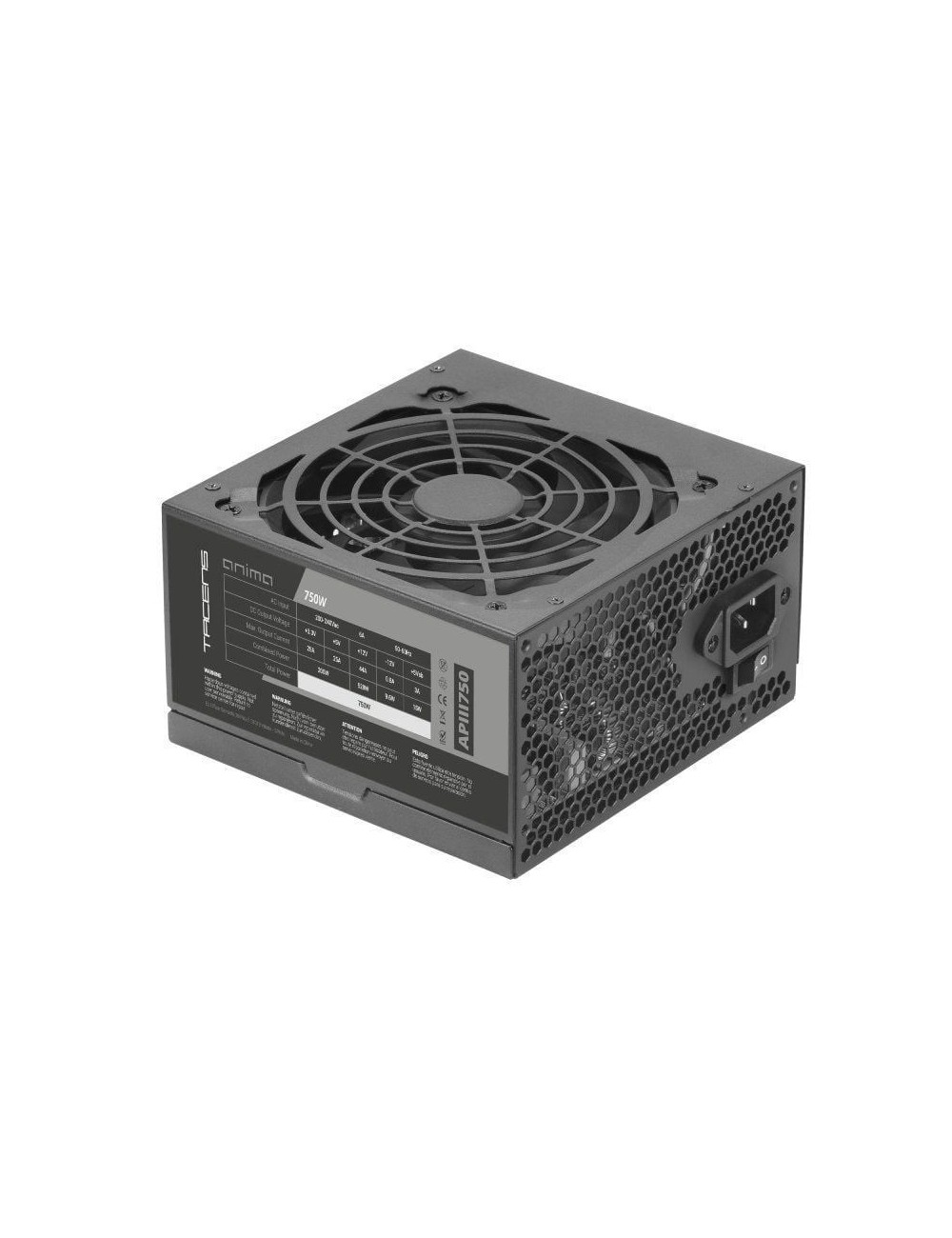 Fuente de Alimentación Anima APIII750/ 750W/ Ventilador 12cm