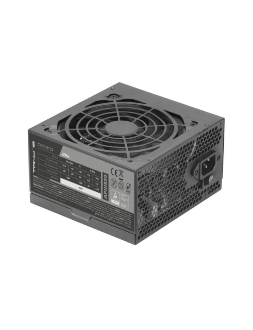 Fuente de Alimentación Anima APSIII850/ 850W/ Ventilador 12cm