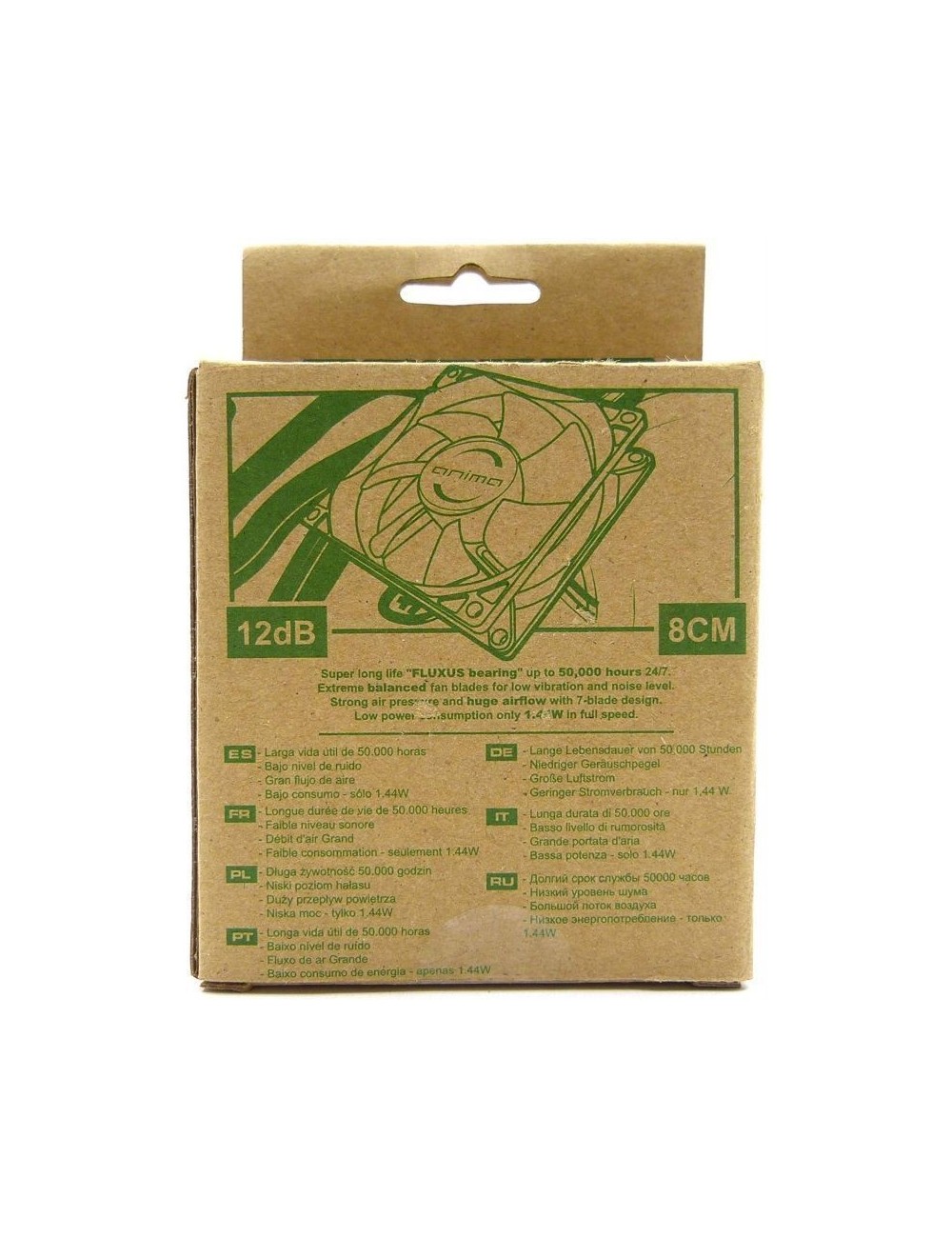 Ventilador Anima AF8/ 8cm