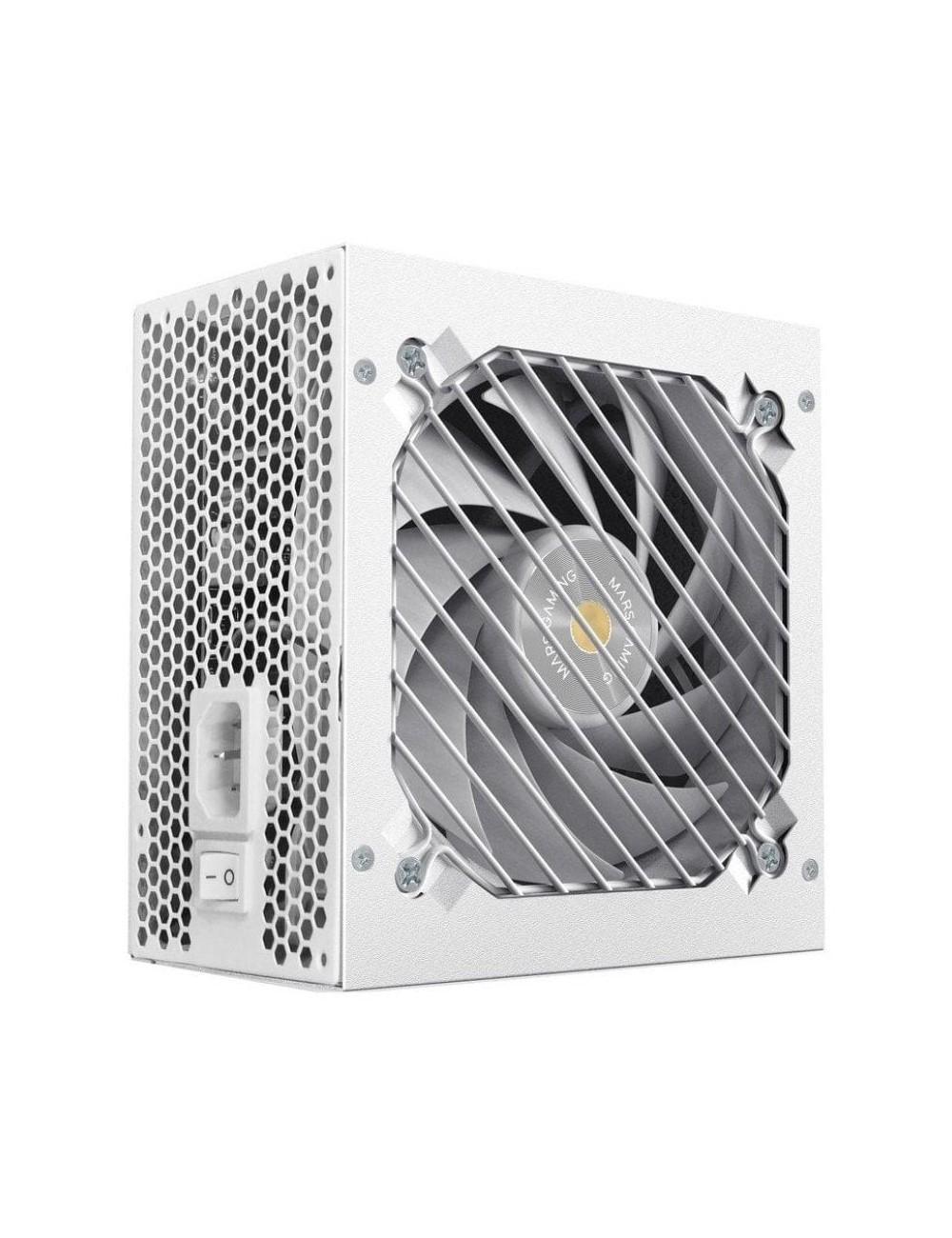Fuente de Alimentación Mars Gaming MPB1000PSI/ 1000W/ Ventilador 14cm/ ATX 3.1/ PCIe 5.1/ 80 Plus Gold/ Blanca
