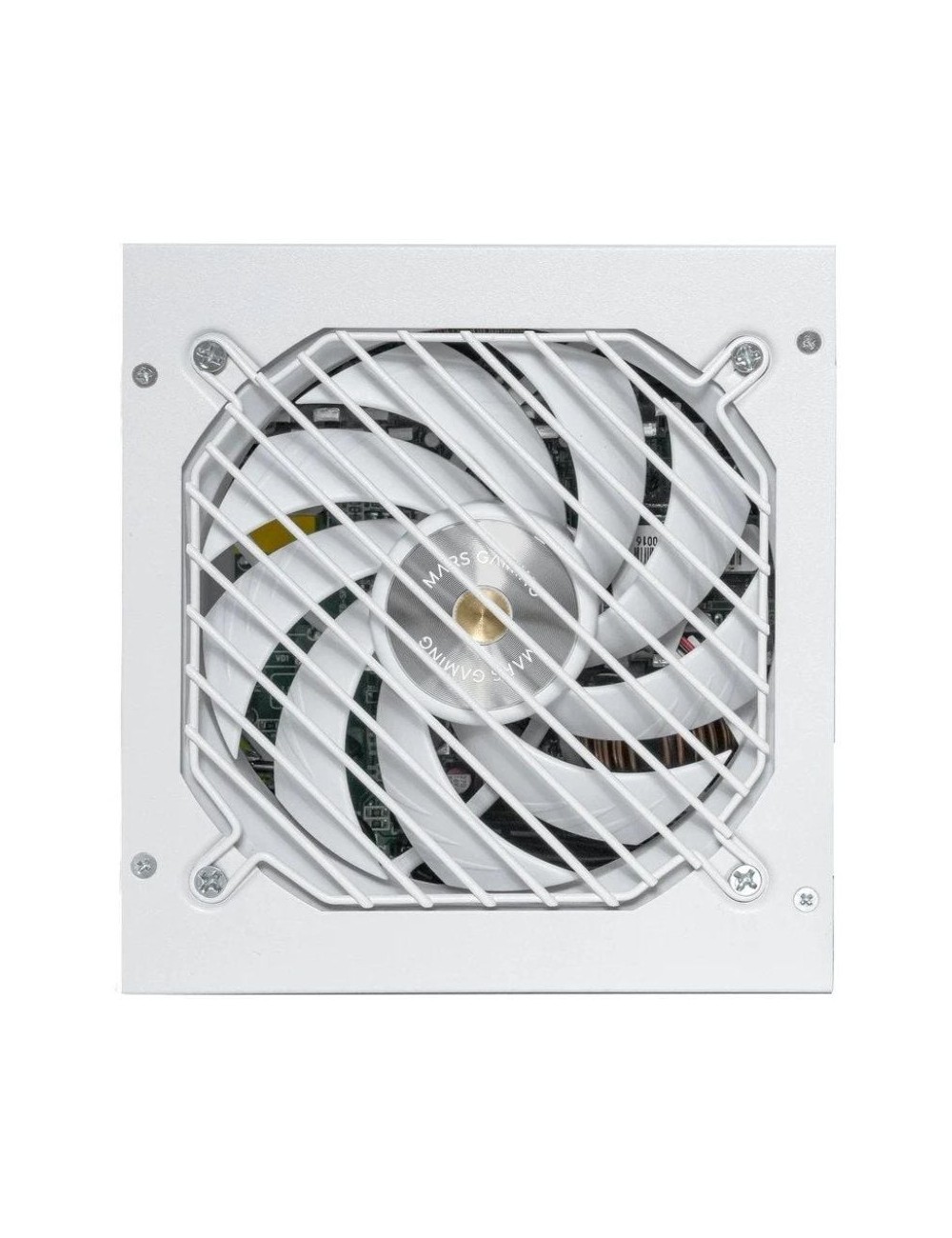 Fuente de Alimentación Mars Gaming MPB1000PSI/ 1000W/ Ventilador 14cm/ ATX 3.1/ PCIe 5.1/ 80 Plus Gold/ Blanca
